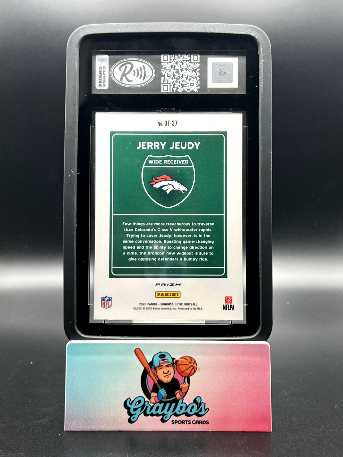 2020 Panini Donruss Optic Jerry Jeudy Downtown #DT-37 Rare Edition 9