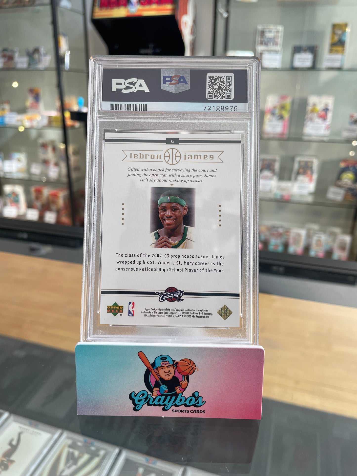2020-21 Panini Prizm Lebron James Silver Prizm #1 SGC 9.5