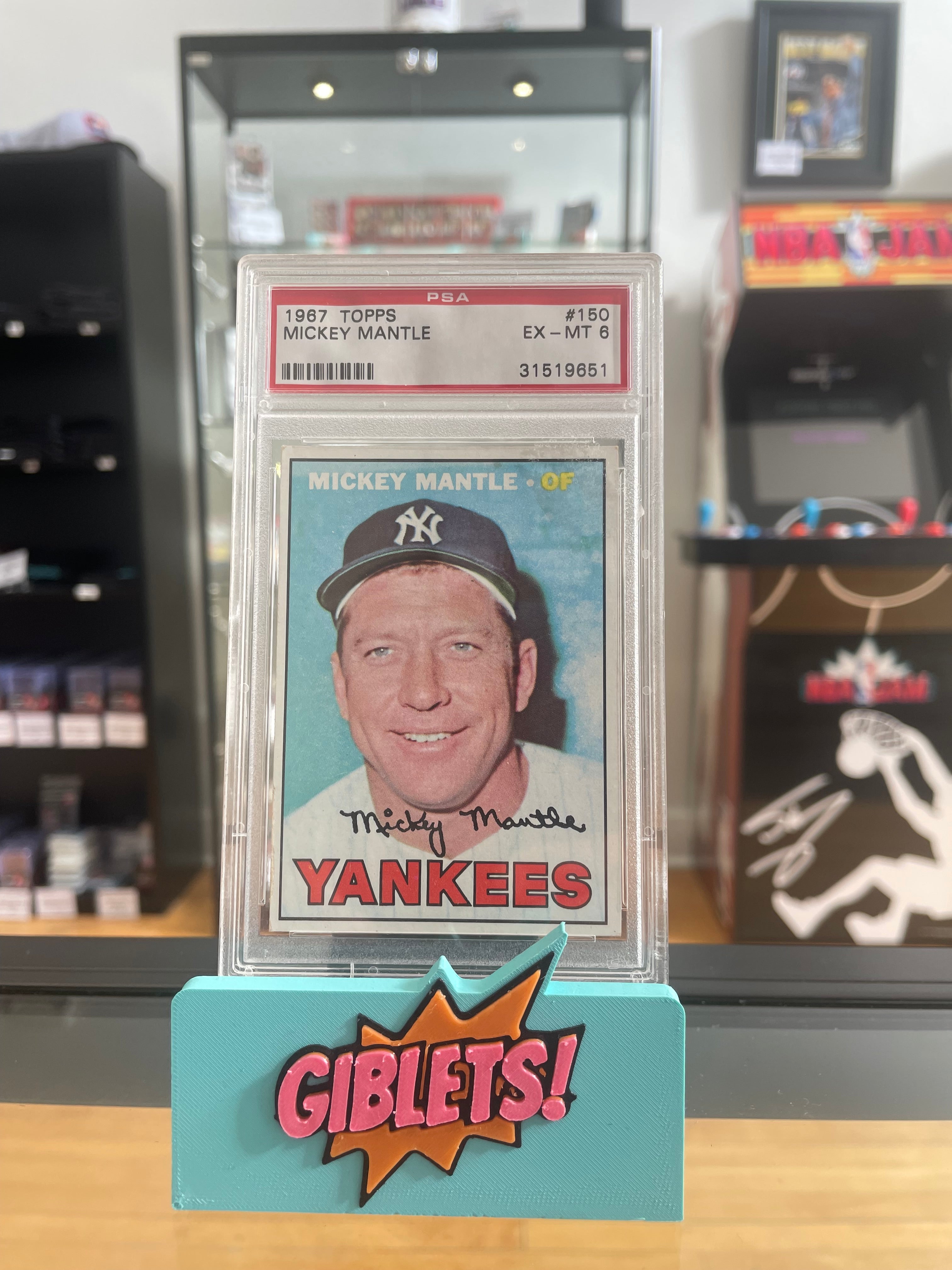 Mickey Mantle Gifts & Merchandise for Sale