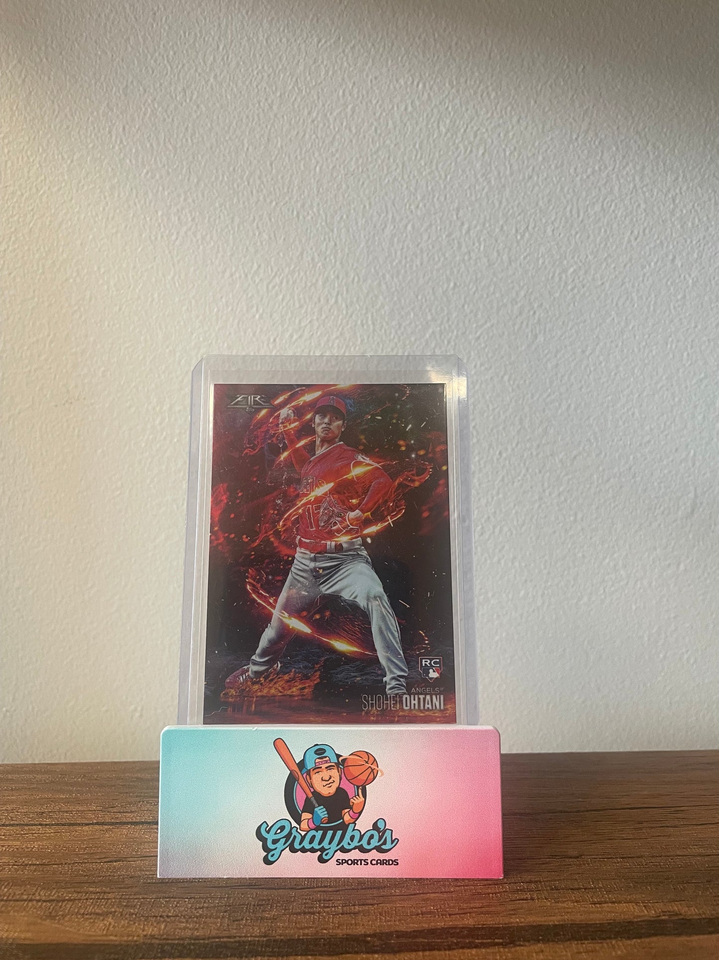 2018 Topps Fire Shohei Ohtani RC #FT-13