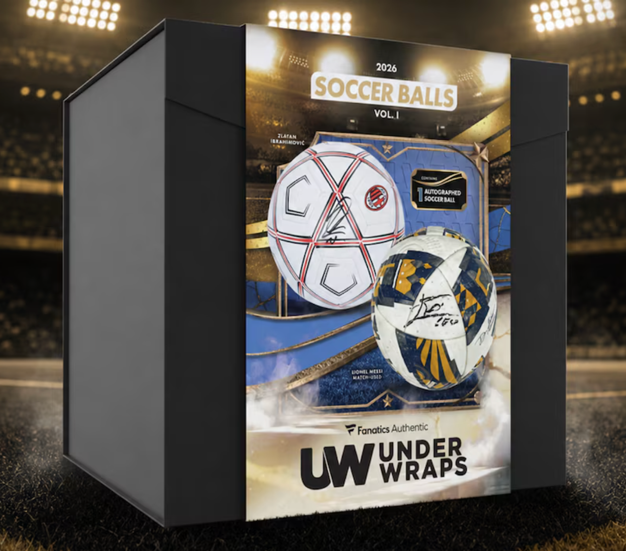 2026 Under Wraps Autographed Soccer Balls Vol. 1