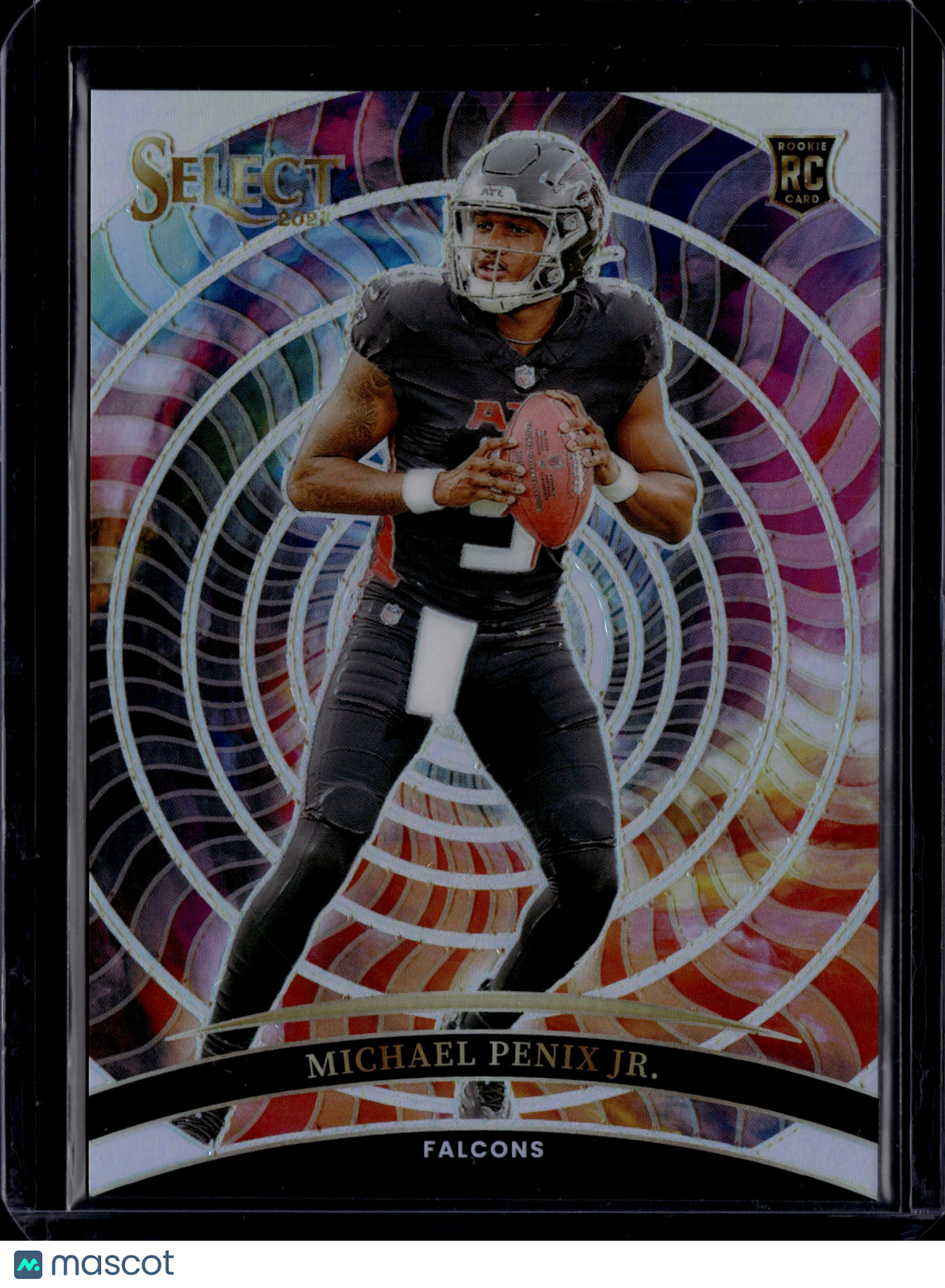 2025 Panini Select Prizm Michael Penix Jr. Color Wheel SSP #No. 5 RC