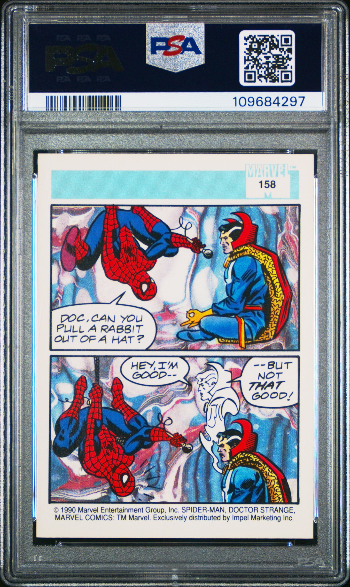 1990 Marvel Universe Doctor Strange #158 PSA 10