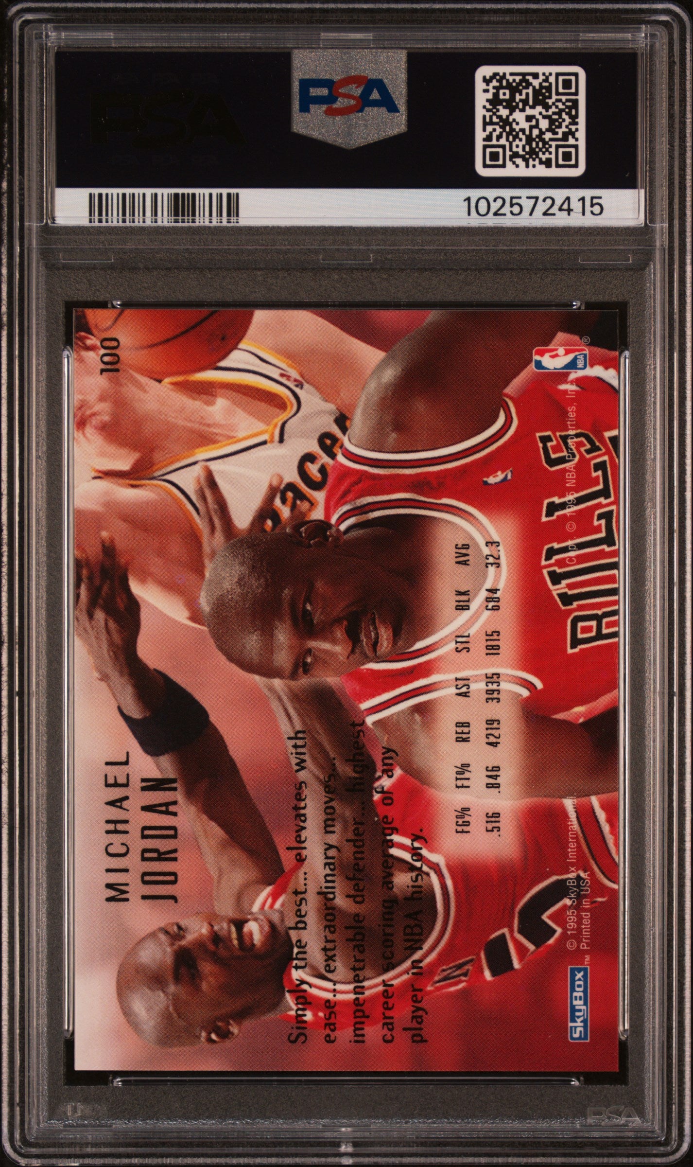 1994 E-Motion Michael Jordan #100 PSA 10