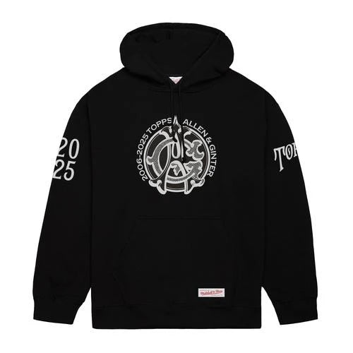 Topps Allen & Ginter Black Anniversary Hoodie - Mitchell & Ness