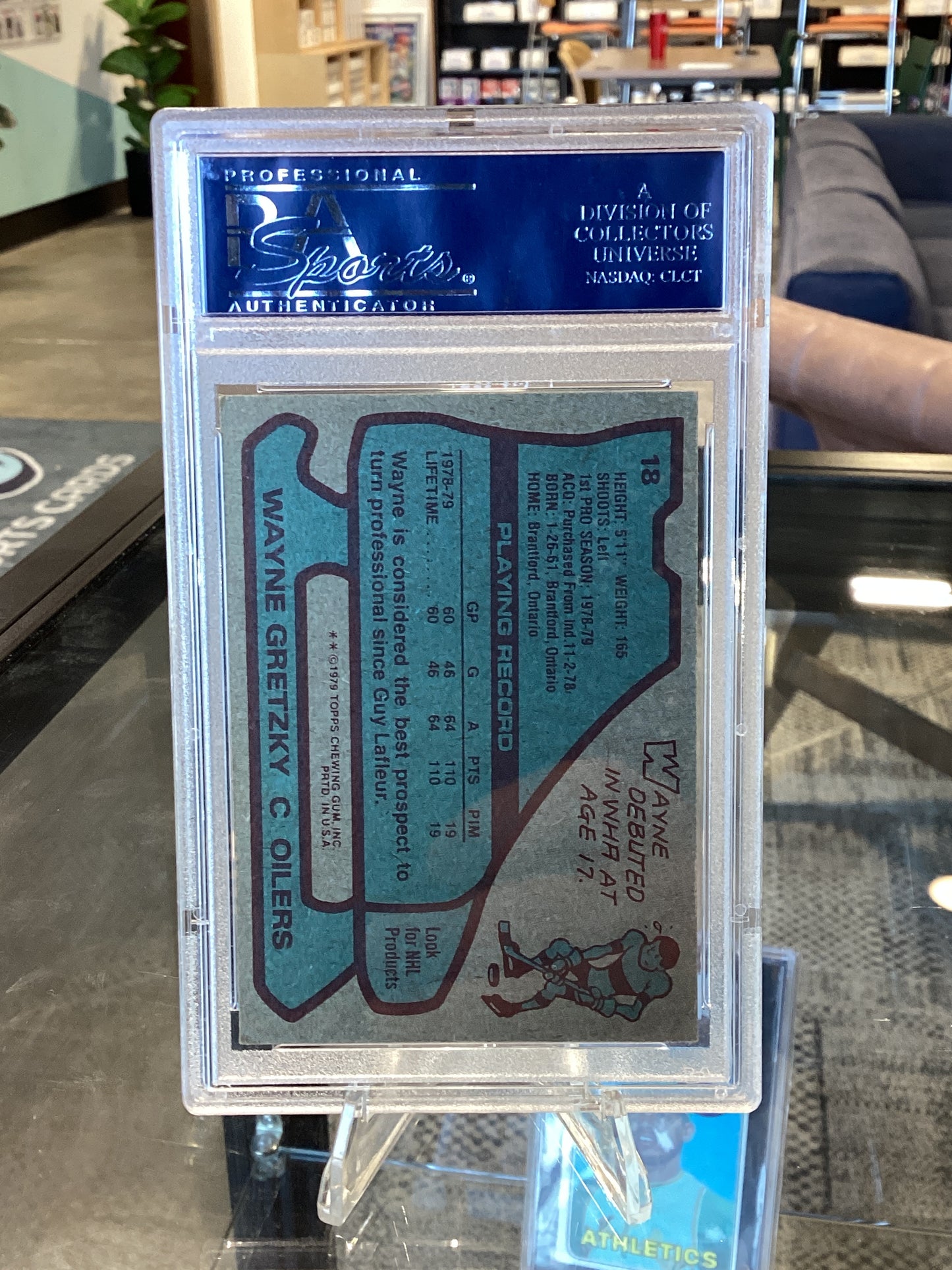 1979 Topps Wayne Gretzky #18 PSA 5