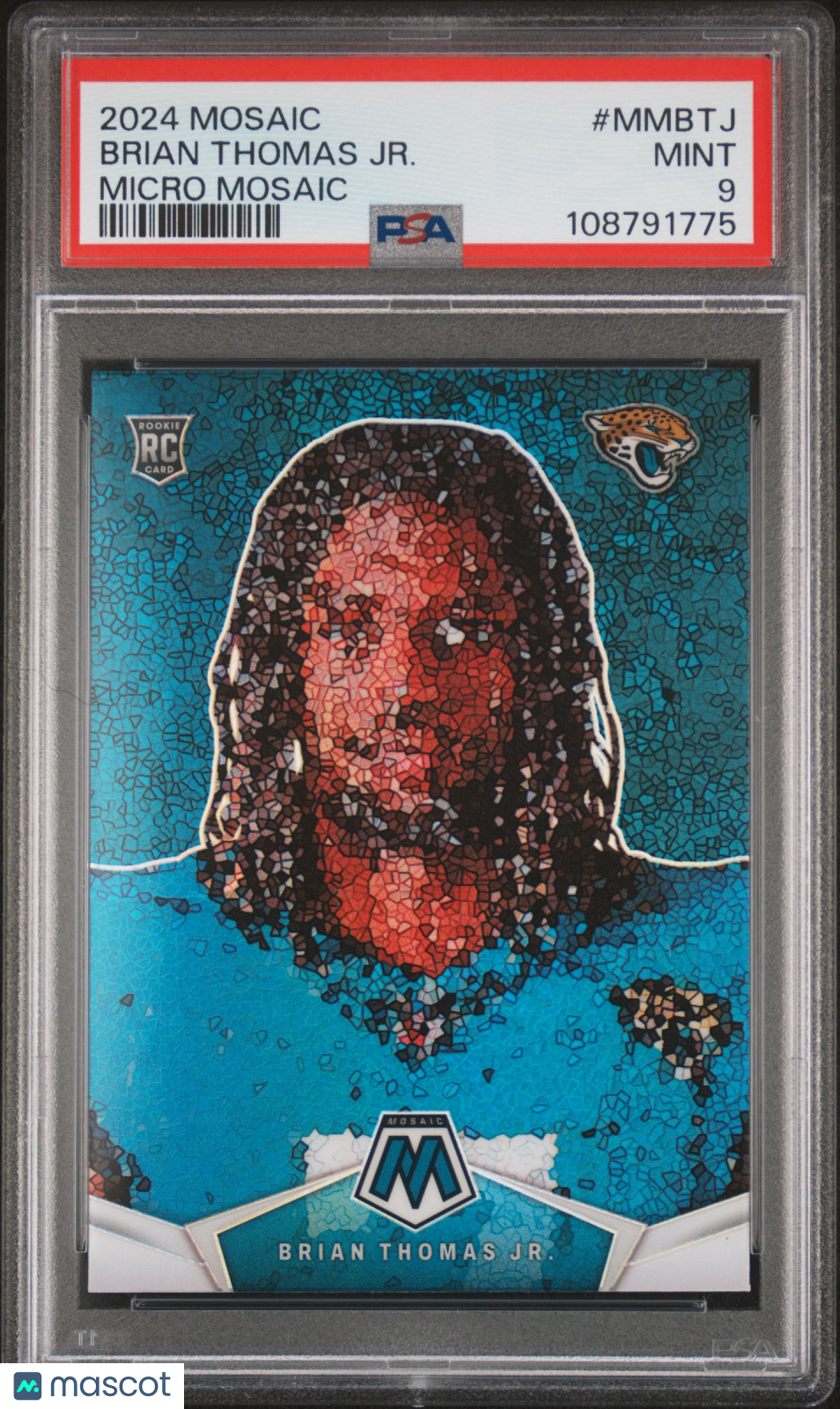 2024 Panini Mosaic Micro Mosaic Brian Thomas JR. #MMBTJ PSA 9