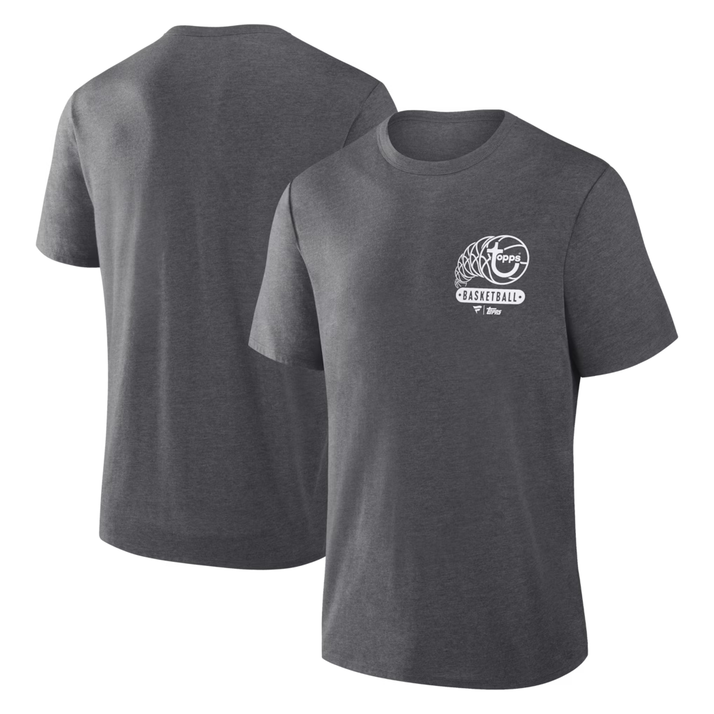 Topps Home Court Tri-Blend T-Shirt - Charcoal