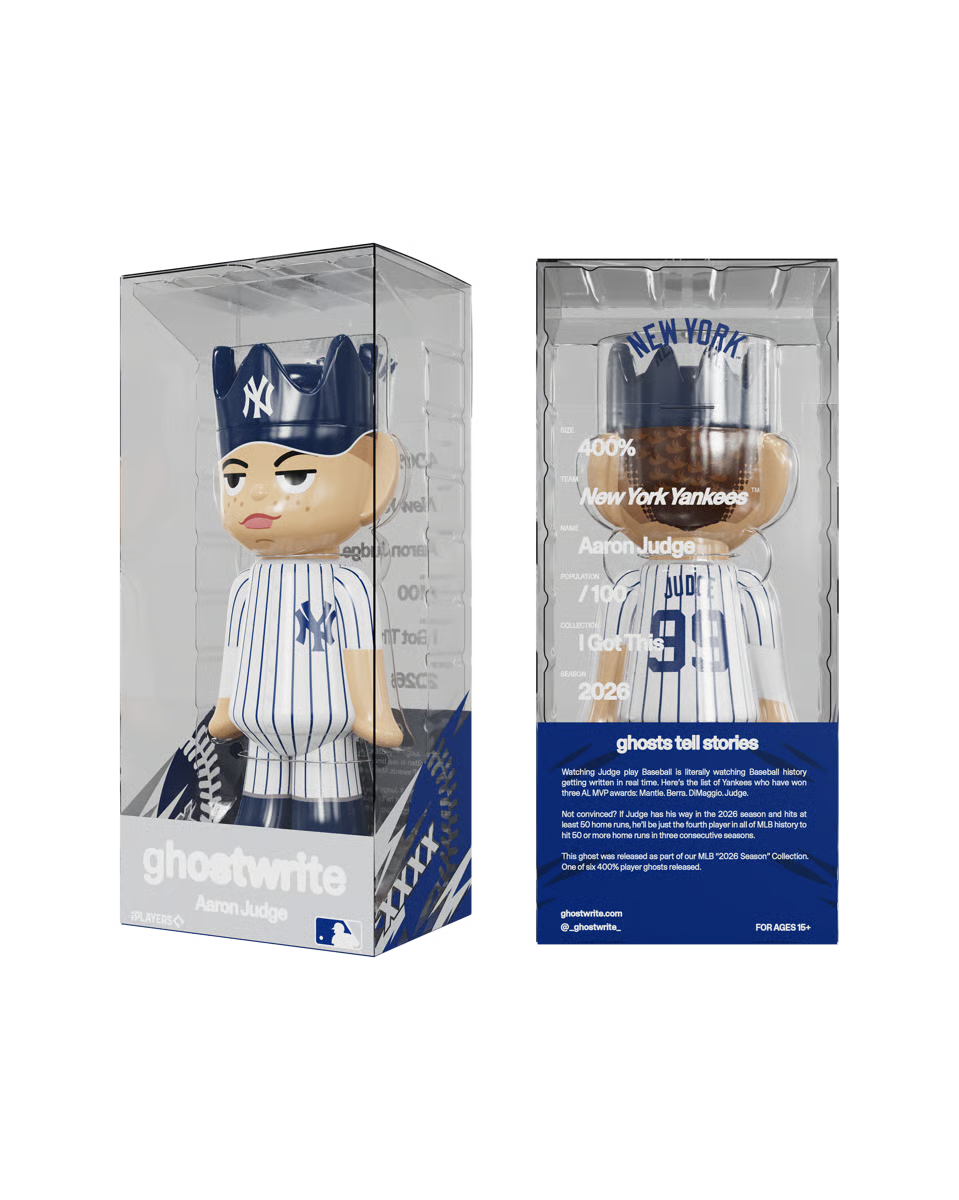 ghostwrite x MLB "2026 Season" Aaron Judge 400%