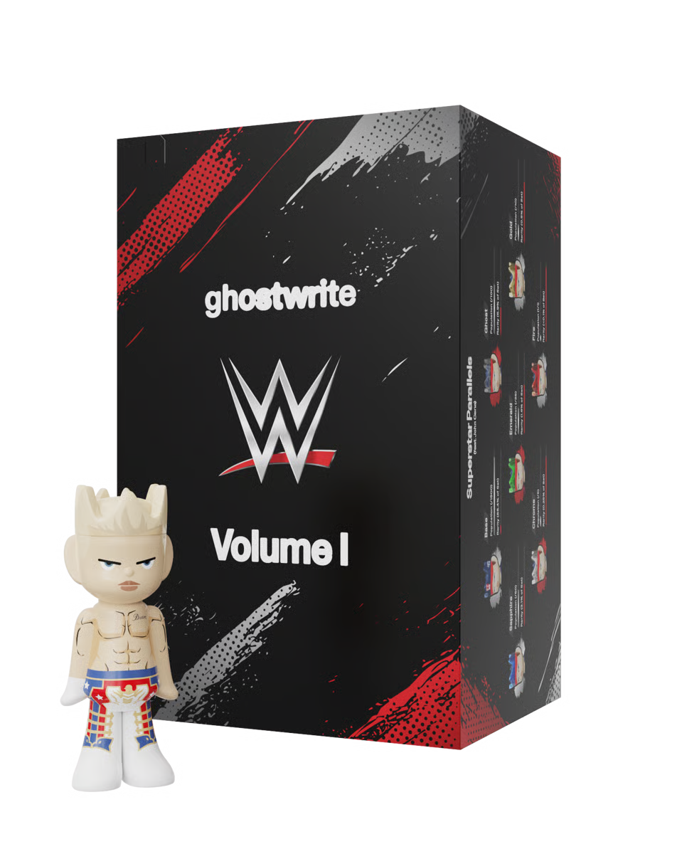 ghostwrite x WWE "Volume I" 100% 12 Blind Box Case