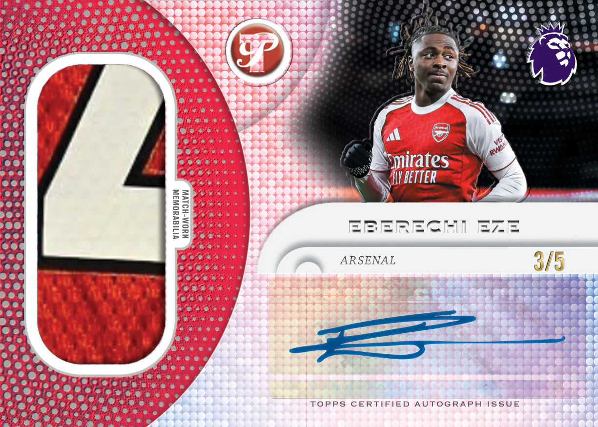 2025-26 Topps Pristine Premier League Soccer Hobby Box