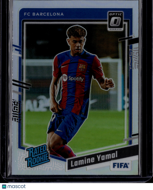 2023 Panini Donruss Optic Prizm Lamine Yamal SILVER HOLO #177