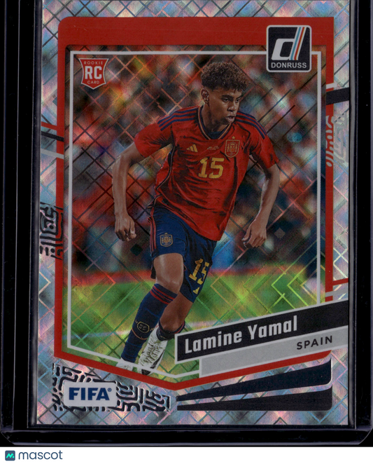 2023-24 Panini Donruss Soccer Lamine Yamal Diamond #54 Holo RC