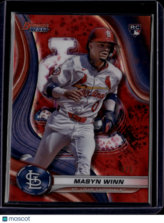 2024 Bowman’s Best Masyn Winn #60 RC Red /5