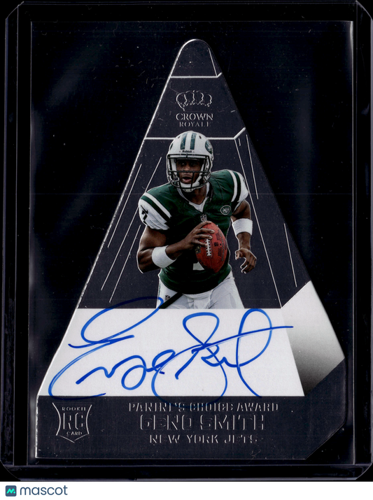 2014 Panini Crown Royale Geno Smith #211 RC Auto /49
