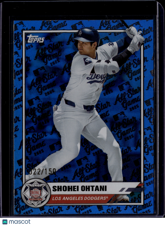 2025 Topps All-Star Game Shohei Ohtani #53 Blue