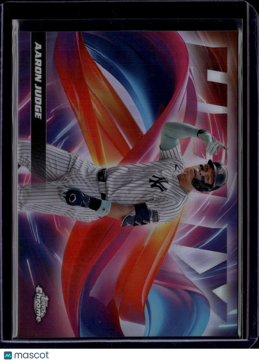 2025 Topps Chrome Aaron Judge Helix SSP #Hk-2