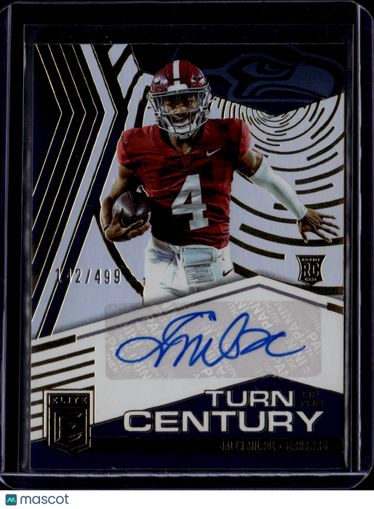 2025 Panini Donruss Elite Turn of the Century Jalen Milroe #TOC-JMI RC /499