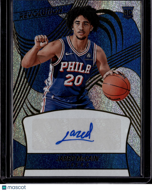 2024-25 Panini Revolution Basketball Jared McCain #RA-JAR Autograph RC