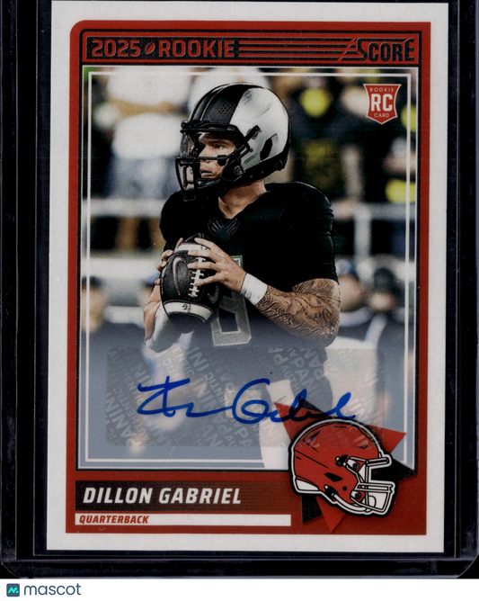 2025 Panini Score Rookie Dillon Gabriel Auto #41 RC