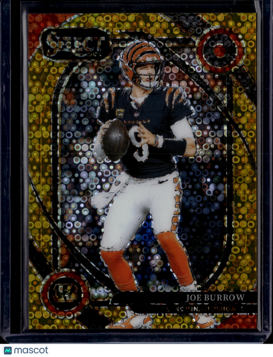 2025 Panini Select Joe Burrow #230 Gold Disco Prizm /10