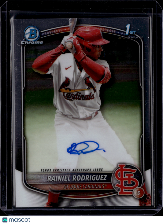 2025 Topps Bowman Chrome Rainiel Rodriguez Auto #CPA-RR