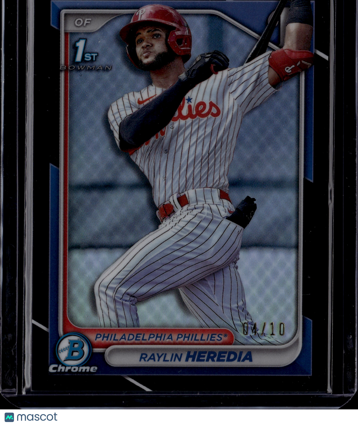 2024 Bowman Chrome Raylin Heredia Black /10