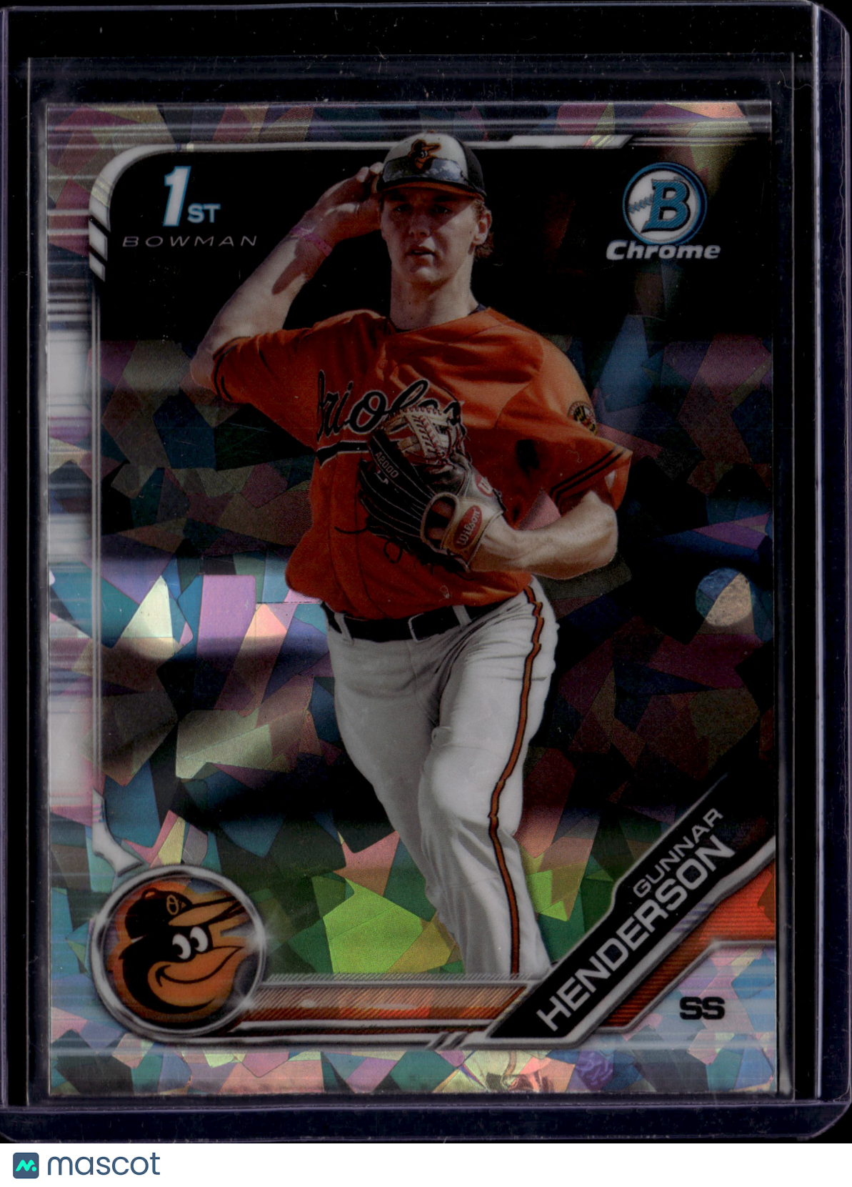 2019 Topps Bowman Draft Chrome Gunnar Henderson #BDC-22