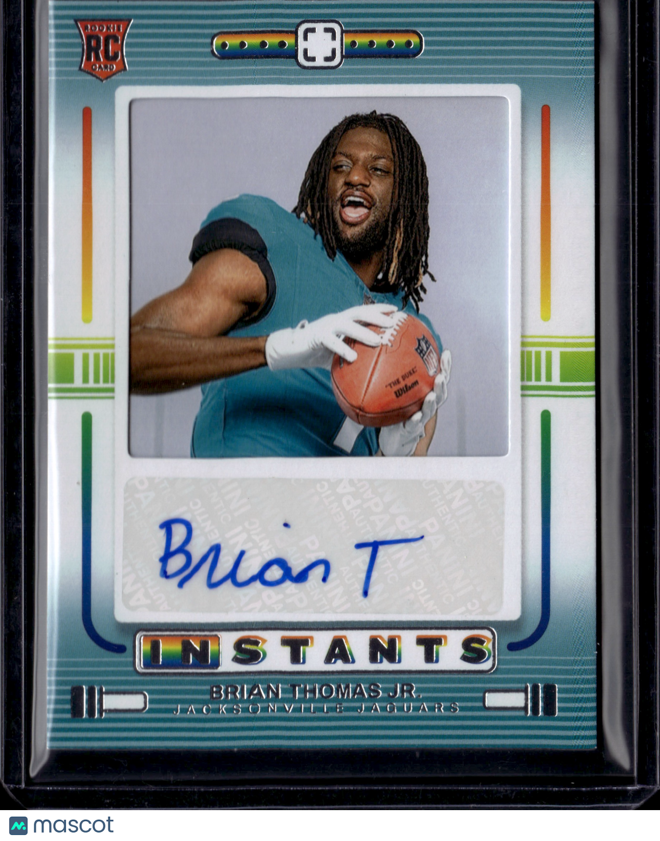 2024 Panini Photogenic Instants Brian Thomas Jr. Auto #RIS-BTH RC