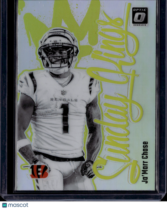 2024 Panini Donruss Optic Sunday Kings Ja'Marr Chase #15 SP