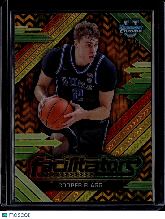 2025 Bowman U Chrome Cooper Flagg Facilitators /24 SSP #F-10