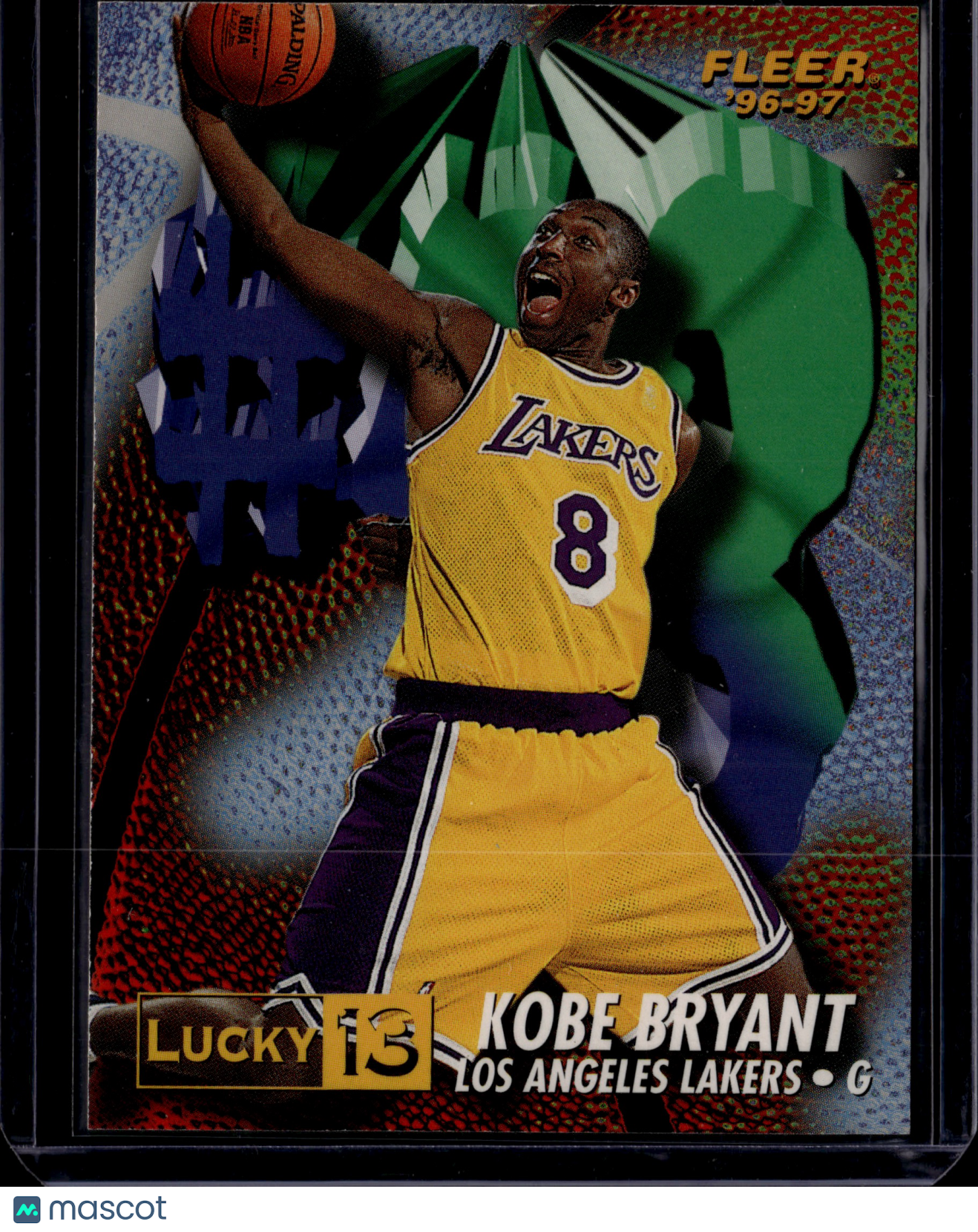 1996-97 Fleer Lucky 13 Kobe Bryant #13