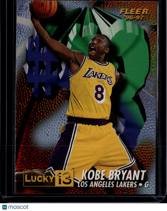 1996-97 Fleer Lucky 13 Kobe Bryant #13