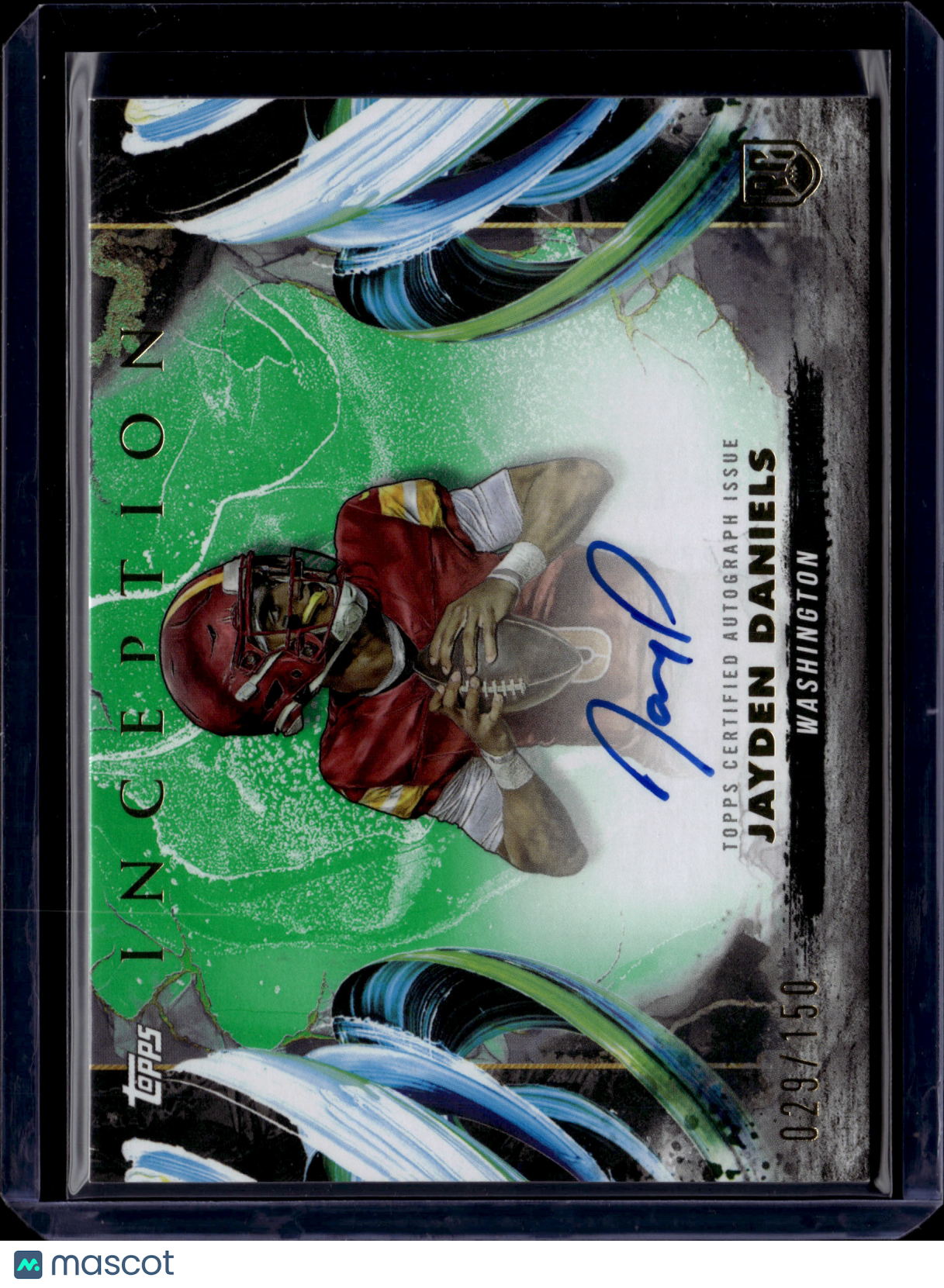 2024 Topps Inception Football Jayden Daniels Auto #RAJD /150