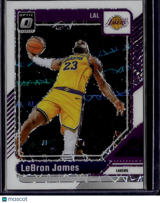 2024-25 Panini Donruss Optic Basketball LeBron James Velocity /59 SP #148