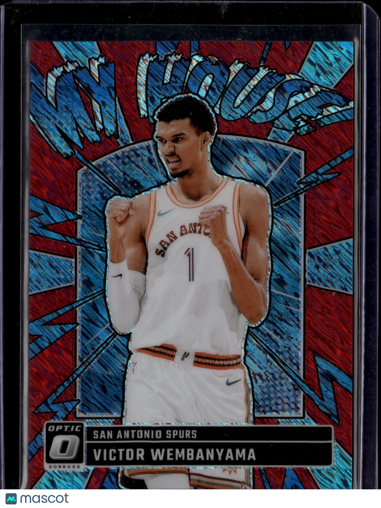 2024-25 Panini Donruss Optic My House! Victor Wembanyama #19 Prizm 17/75