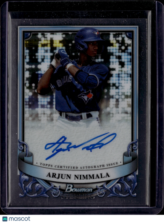 2024 Topps Bowman Sterling Arjun Nimmala Auto #PA-AN