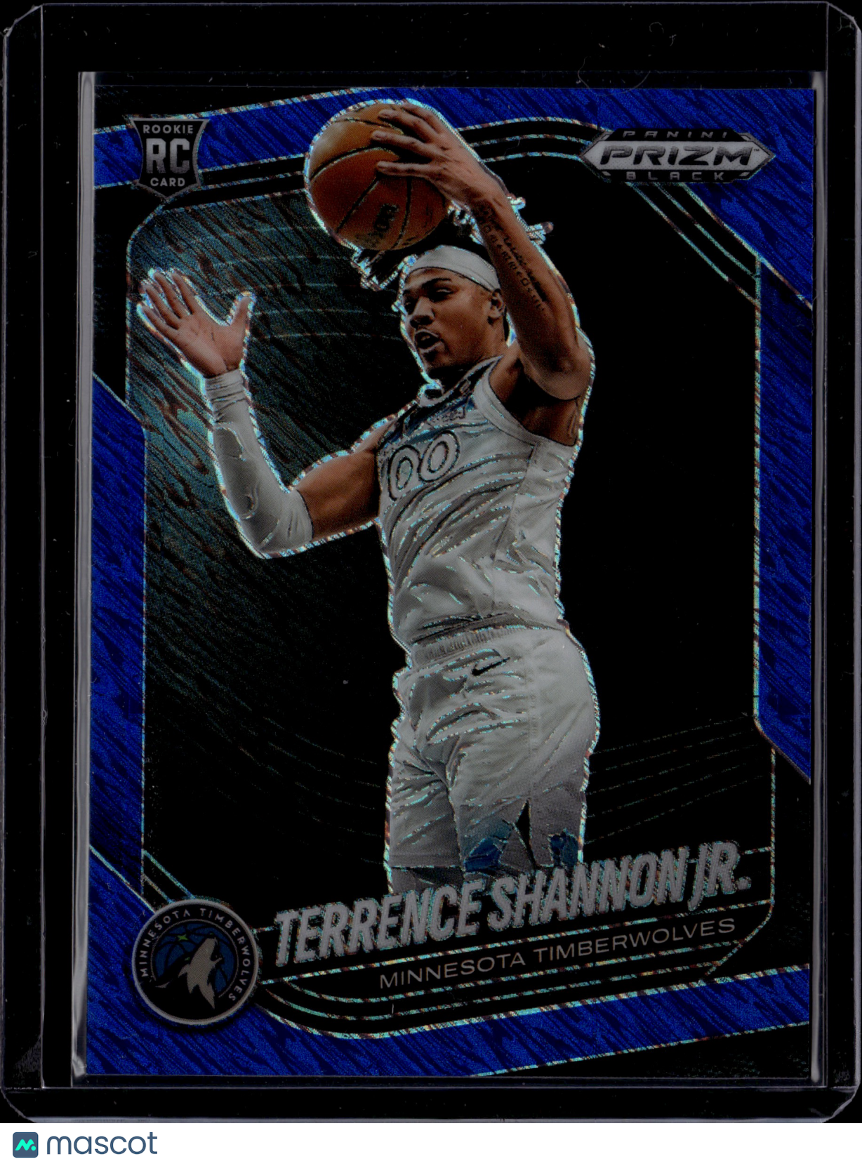 2025 Panini Prizm Black Terrence Shannon Jr. #37 RC /35
