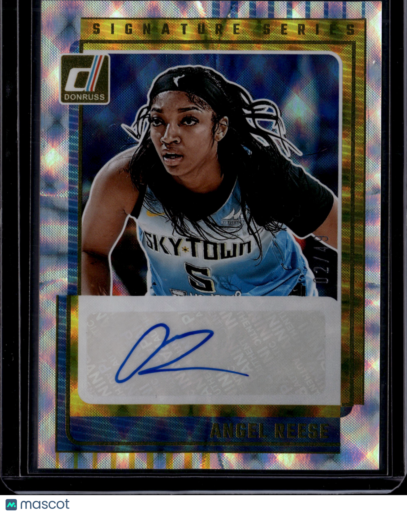 2025 Panini Donruss Signature Series Angel Reese #SS-AR /49