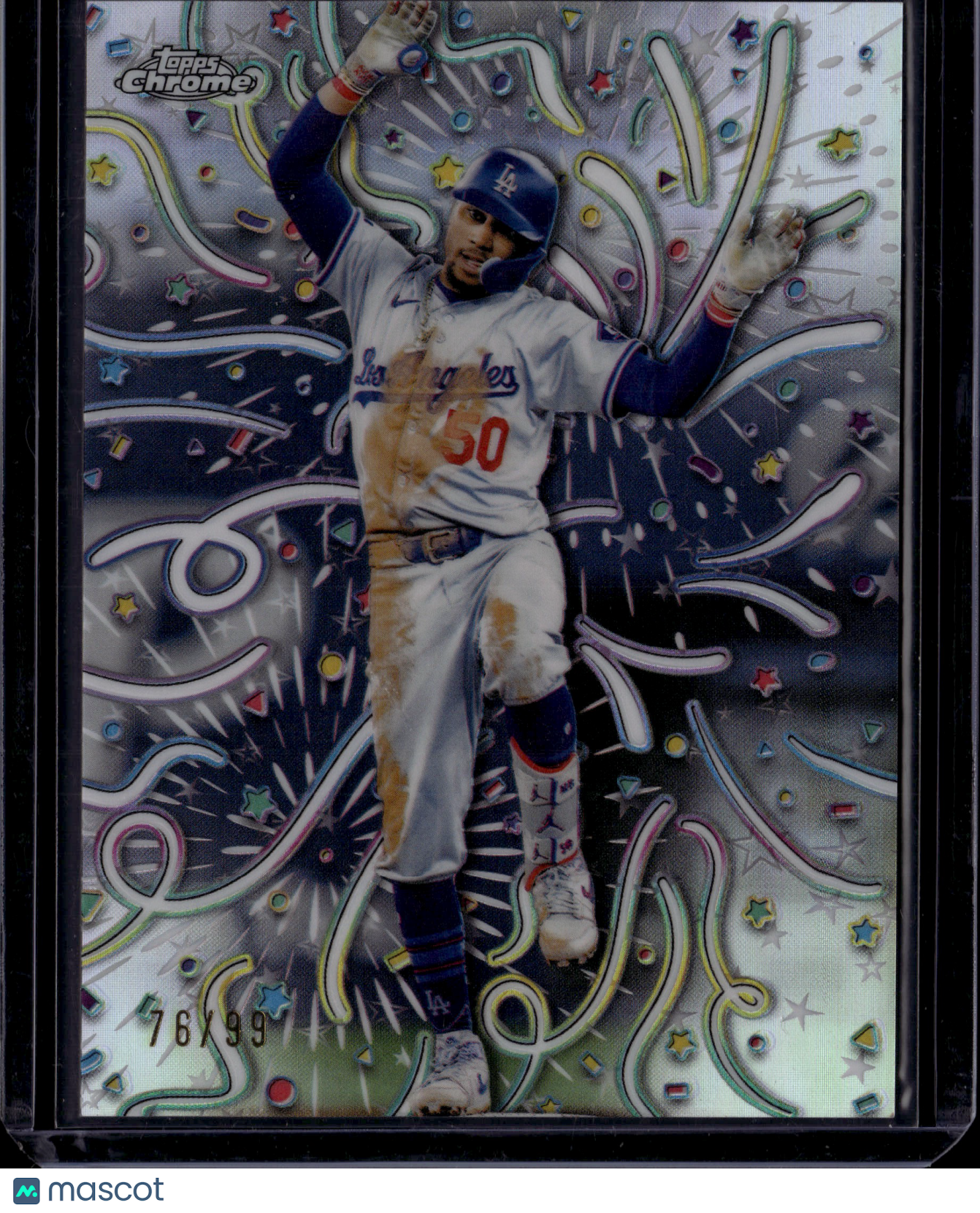 2024 Topps Chrome Mookie Betts Celebracion #CELE-13 /99