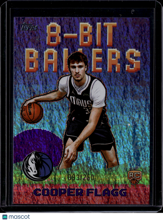 2025 Topps 8-Bit Ballers Cooper Flagg #8B-31 RC /250