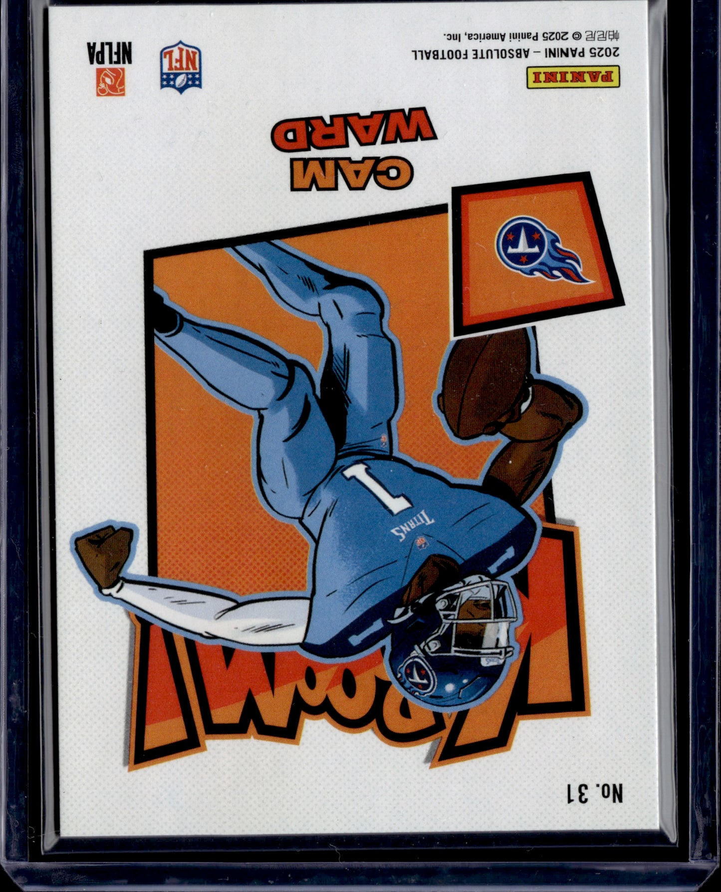 2025 Panini Absolute Kaboom! Cam Ward #31 RC