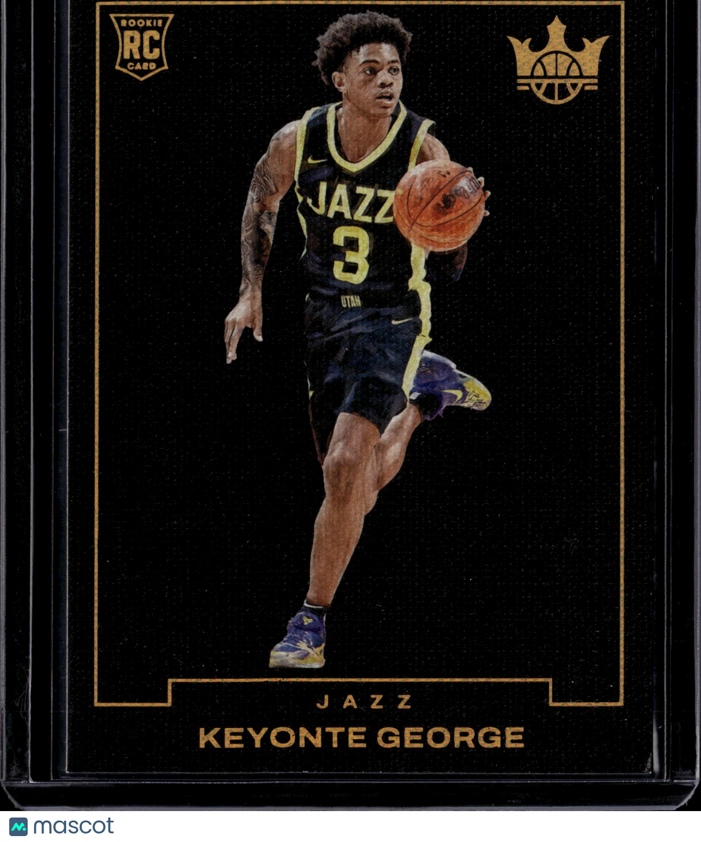 2024 Panini Court Kings Keyonte George Blank Slate SSP #18 RC
