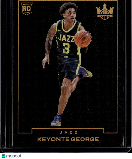 2024 Panini Court Kings Keyonte George Blank Slate SSP #18 RC