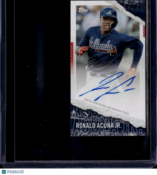 2020 Topps Rip Baseball Ronald Acuña Jr. Auto /25 #RIPAU-RA