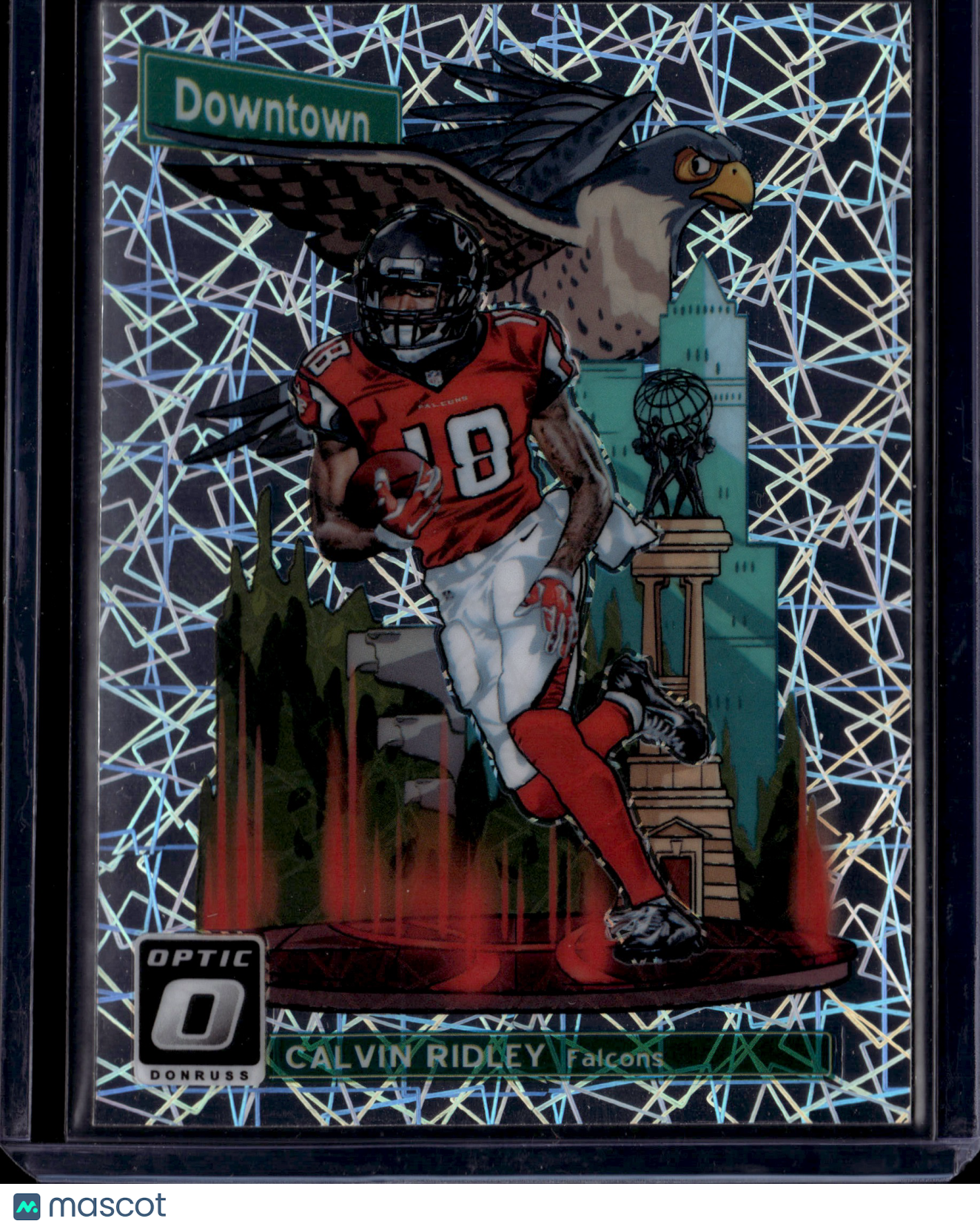 2018 Panini Donruss Optic Football Calvin Ridley #DT-19 Prizm