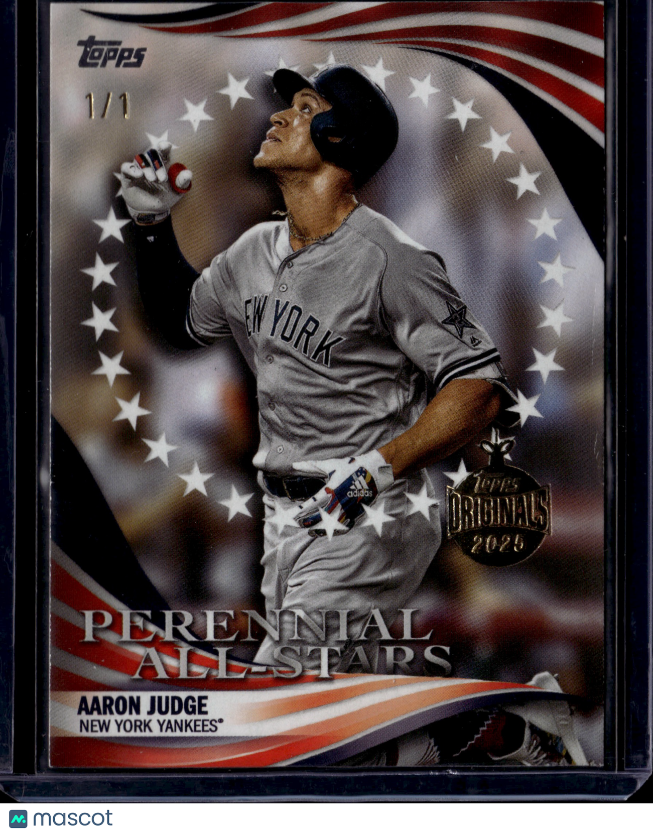2025 Topps Originals 1/1 -2019 Topps Perennial All-Stars Aaron Judge #PAS-29