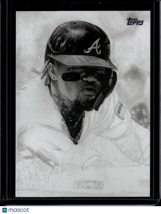 2025 Topps Keegan Hall Art Cards Ronald Acuña Jr. #KHAC-30