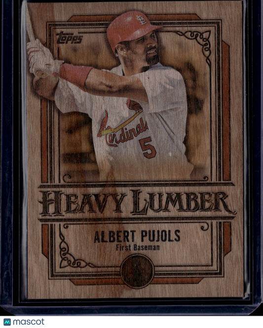 2025 Topps Heavy Lumber Albert Pujols SSP #HL-52