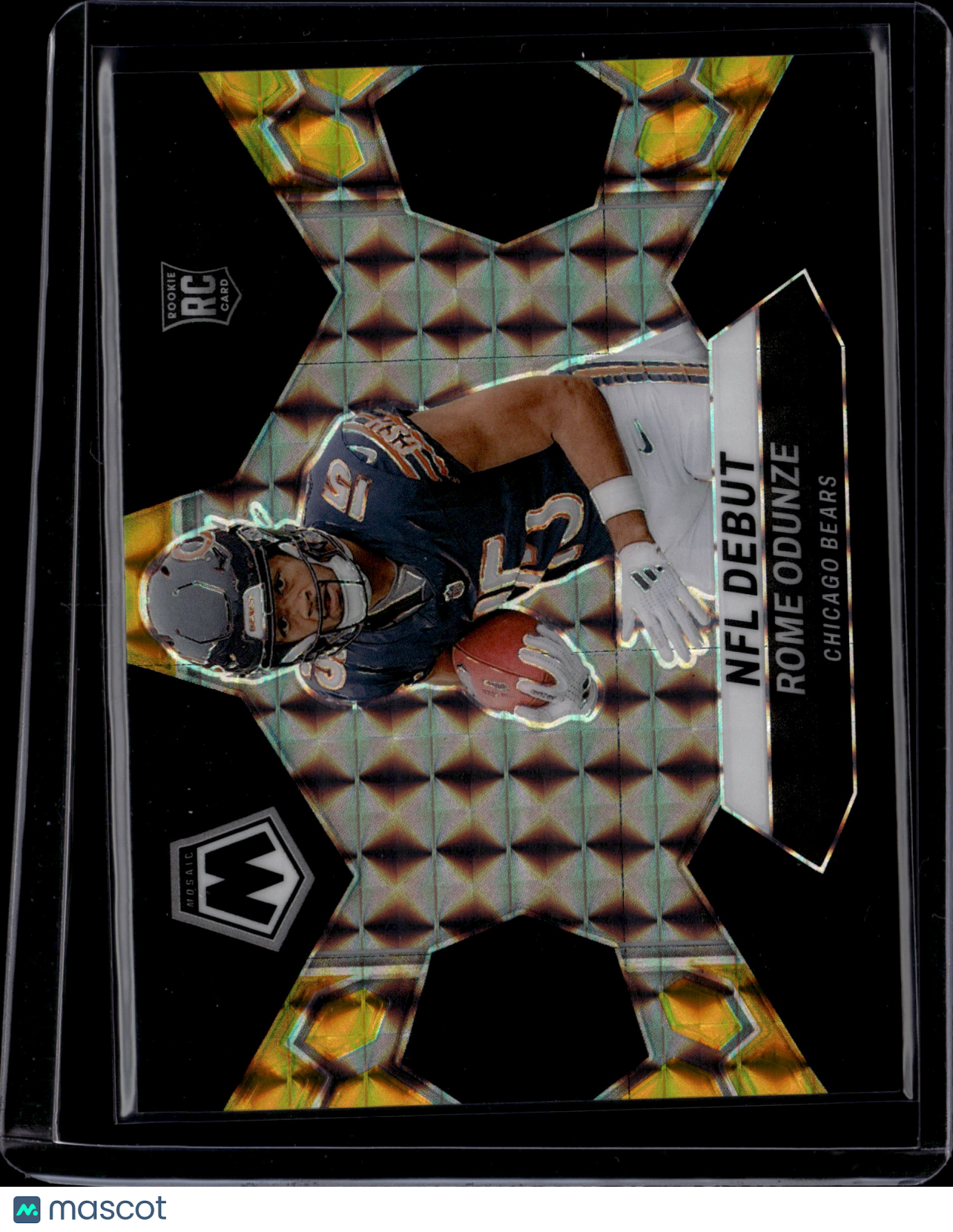 2024 Panini Mosaic NFL Debut Rome Odunze #281 RC /8